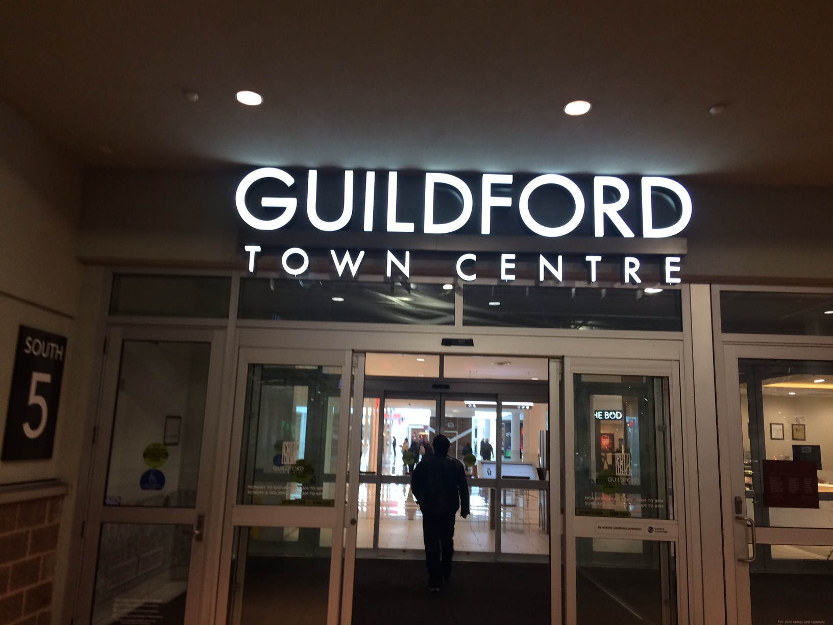 Christmas Decorations at South Fraser Malls