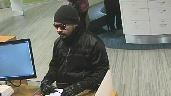 The Surrey RCMP need help finding a bank robbery suspect.