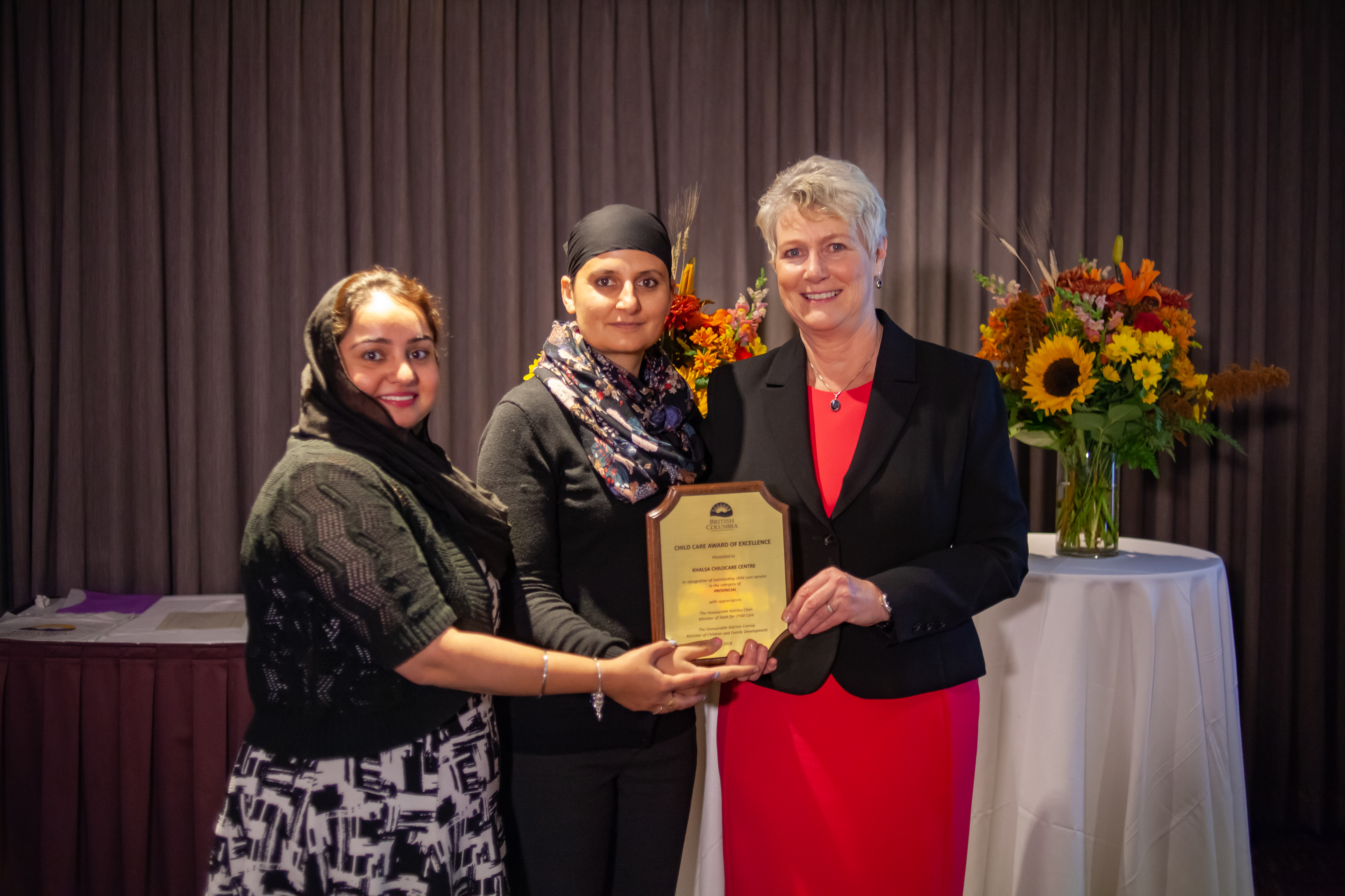 Khalsa Childcare Centre receives award of excellence