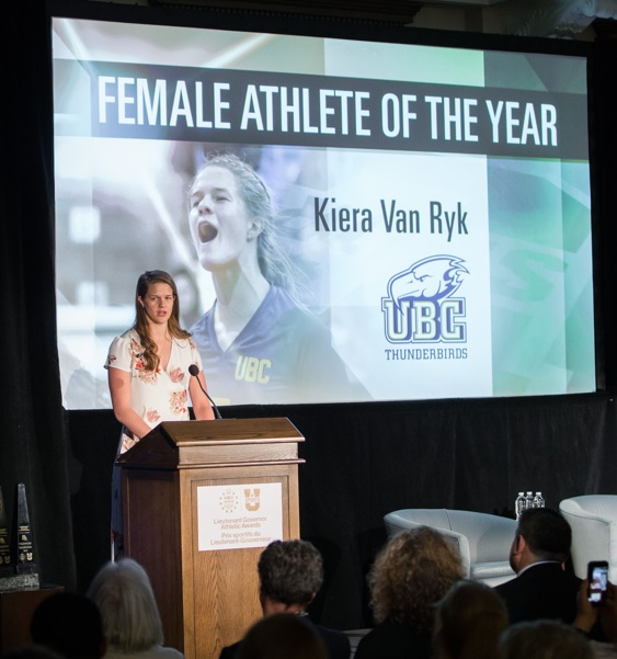 U SPORTS Female Athlete of the Year from Surrey