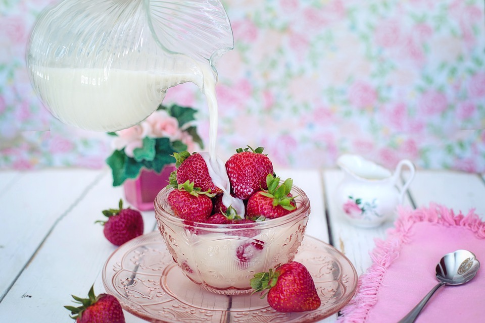 Testing strawberry savviness on National Strawberries and Cream Day!