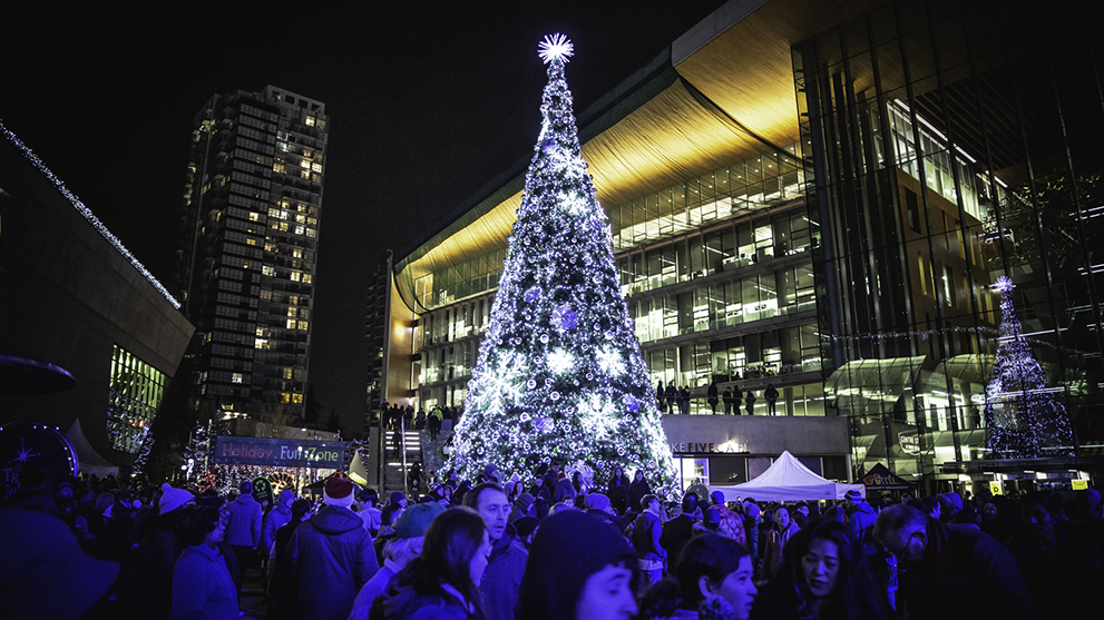 Surrey Tree Lighting Festival Returns Virtually to Kick Off the Holiday Season
