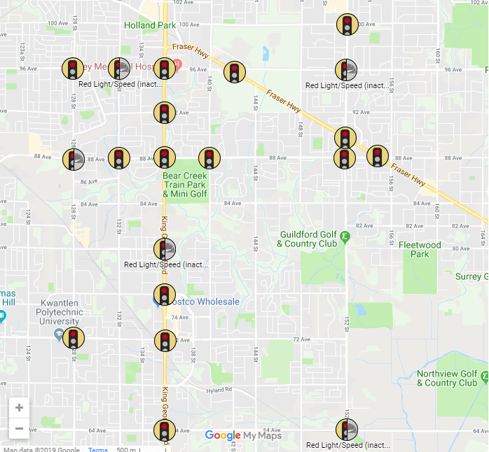 Intersection Speed Cameras Start to Go into Effect