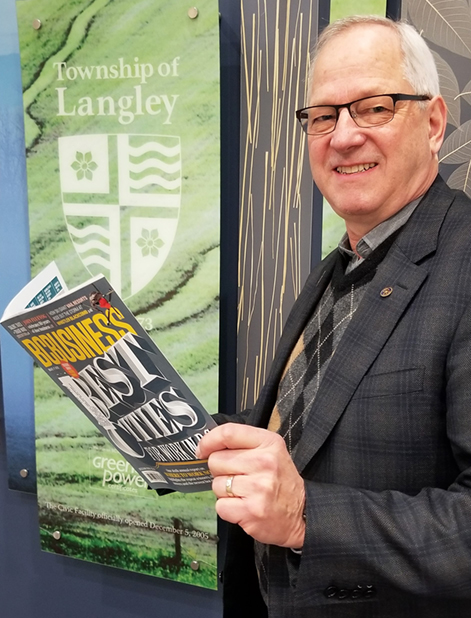 Township of Langley in Top Three Places For Work in BC