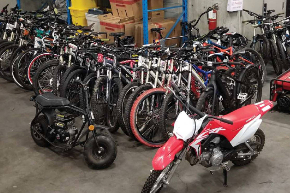 Surrey RCMP recover $80,000 in bikes