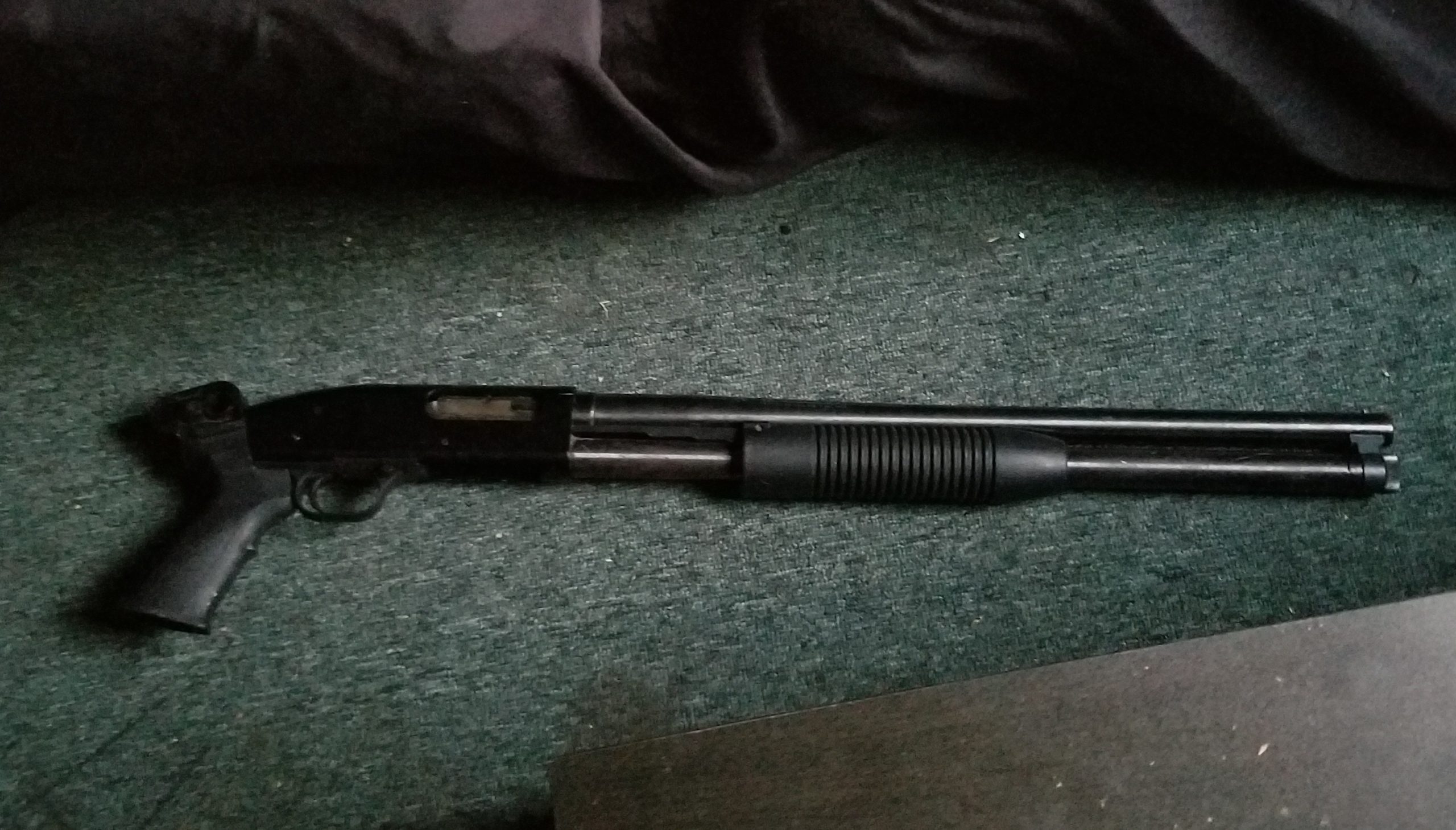 Loaded sawed-off shotgun seized from suspected drug trafficker