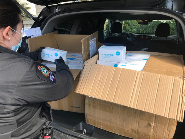 Sellers stopped from re-selling N95 and surgical masks in Delta