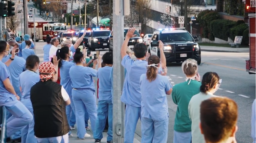 Outstanding Tribute To Vancouver Front Line Workers From Local Film Student
