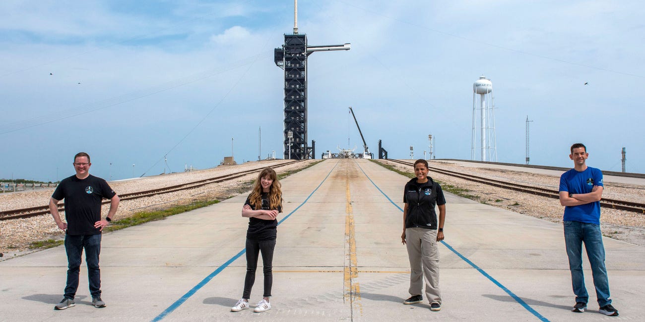 FOUR CIVILIANS ARE GOING TO SPACE AS EARLY AS SEPTEMBER 2021