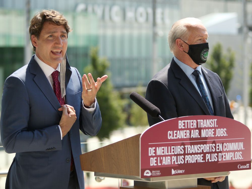 Justin Trudeau in Surrey to Announce $1.3B in Federal Funding for Upcoming Surrey-Langley SkyTrain!