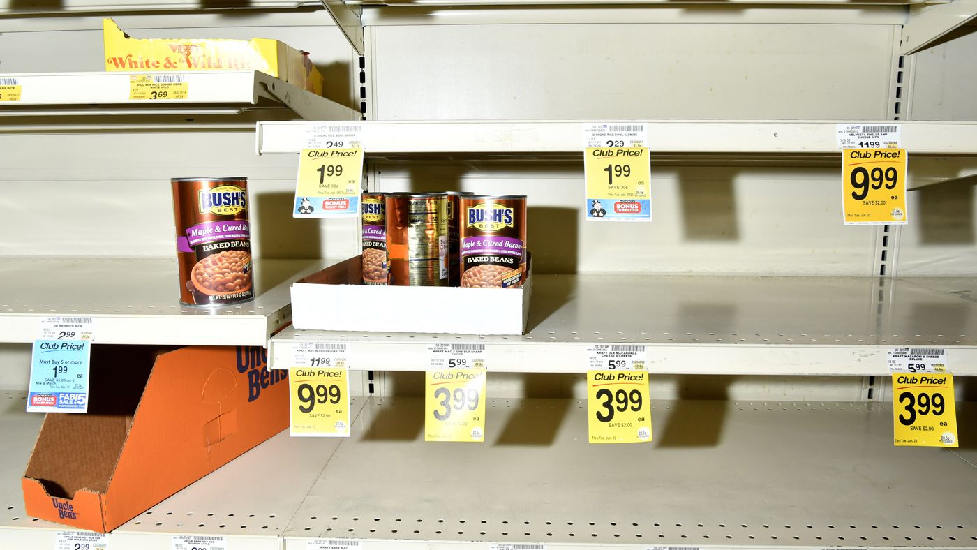 BC Grocery Stores Running out of Food due to Closed Flooded Roads (PHOTOS)