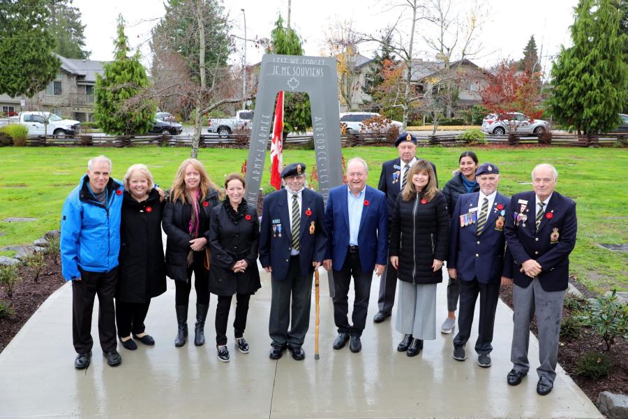 The new cenotaph at Sunnyside Lawn Cemetery in Surrey is now complete