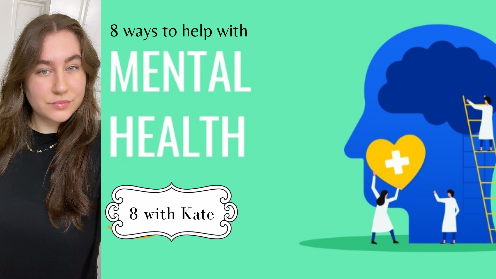 8 with Kate: 8 Tips on how to help mental health (for yourself and others)