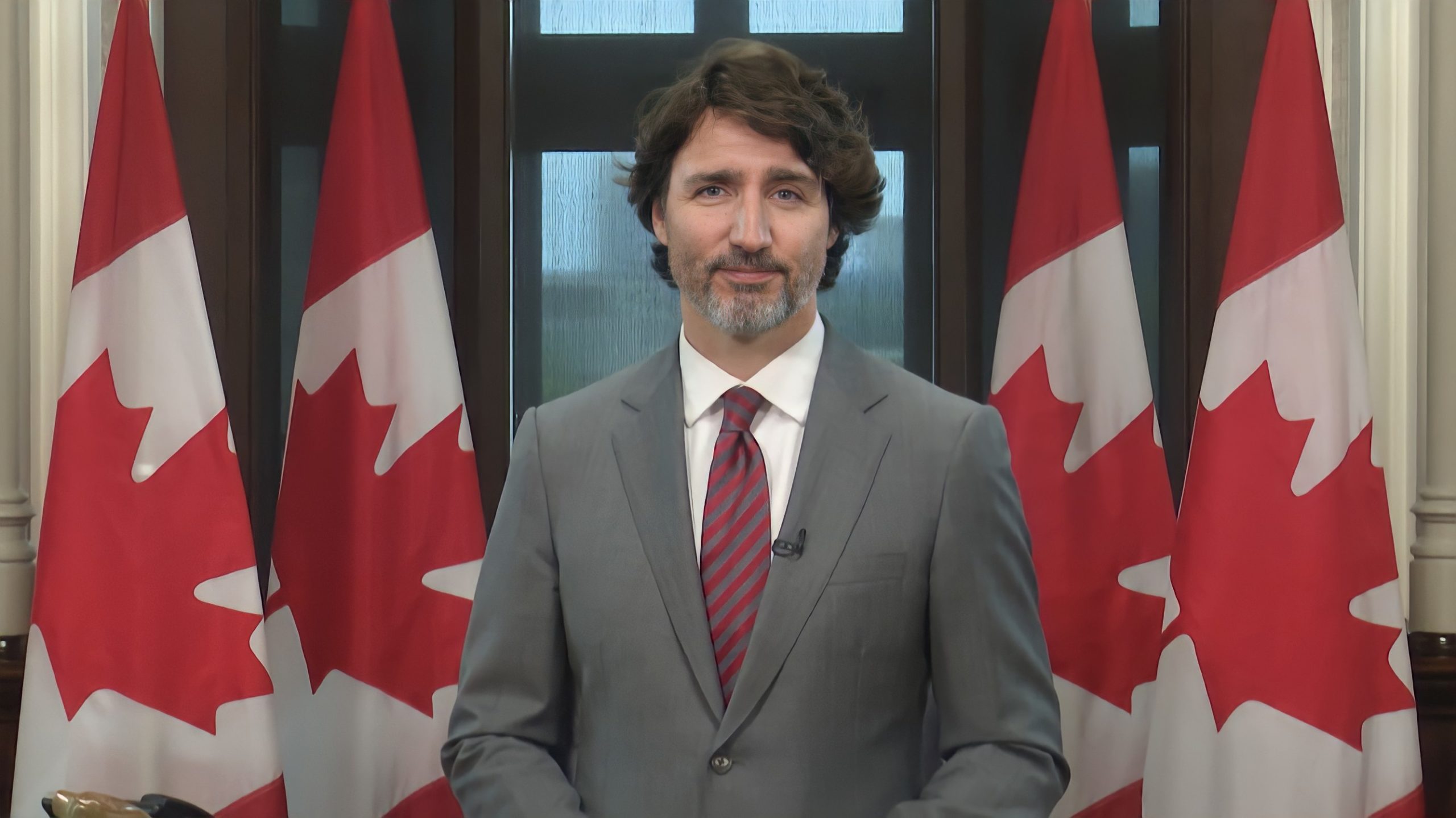 Prime Minsiter TrudeauIt Spoke At His First News Conference Regarding The “Freedom Convoy” & Says “Canadians Have A Right To Protest But They Don’t Have A Right To Threaten Or Intimidate Others”